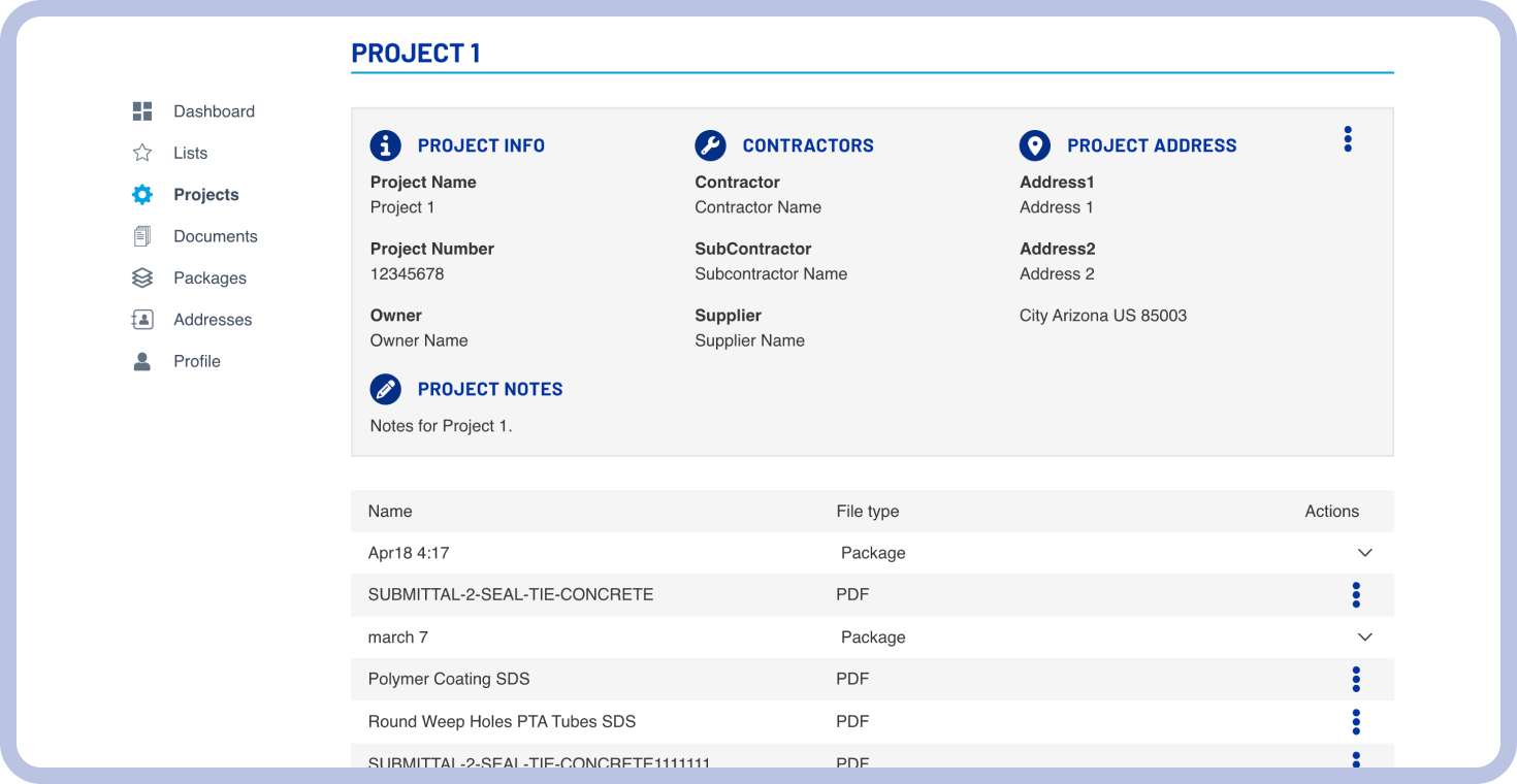 B2B Customer Portal Solution: Client Panel Project Management